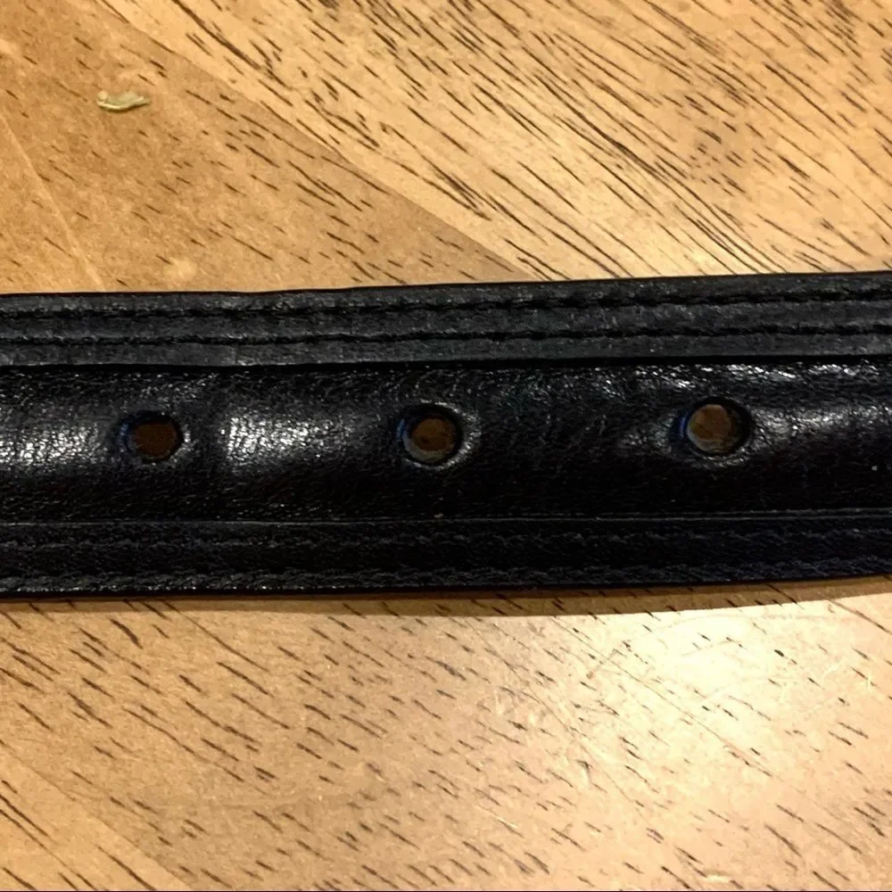 Brighton‎ Black Leather Belt 44